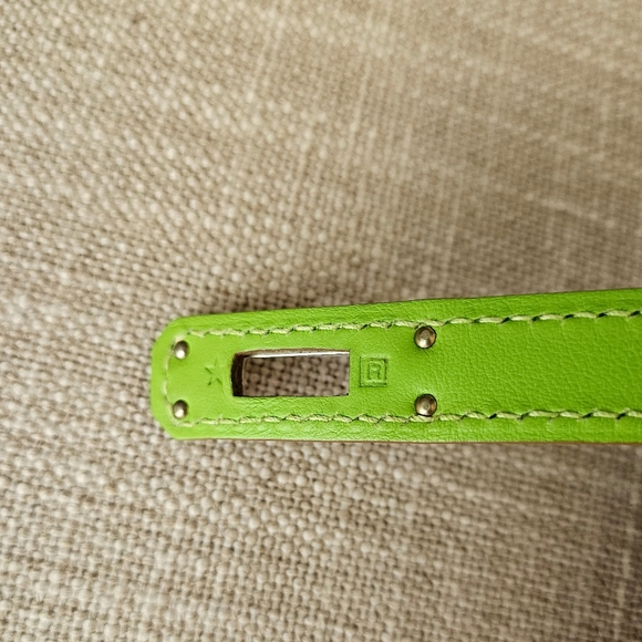 SOLD. Hermes Kelly Cut Apple Green - Picture 11 of 14